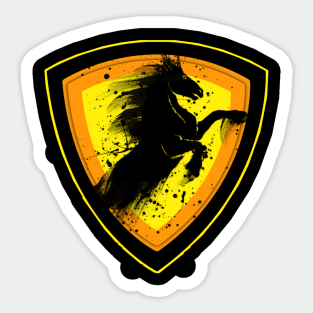 horse art design Sticker